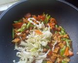 Foto langkah ke 4 dari resep Tumis Tahu Tempe Buncis Campur.
