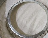 A picture of step 3 of Oreo Cake with Ganache.
