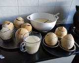 Foto langkah ke 6 dari resep Pudding kelapa muda dalam tempurung | #caramemotongkelapamuda.
