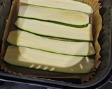 Foto del paso 4 de la receta: Lasaña de calabacín y pavo en airfryer