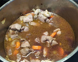 Foto del paso 3 de la receta: Magra en salsa con guisantes