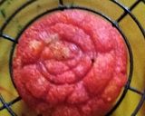 A picture of step 2 of Three colour semolina sandesh.