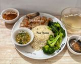 Foto langkah ke 9 dari resep Nasi Hainan (Tanpa Rice Cooker).