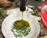 A picture of step 4 of Herb Dipping Oil.