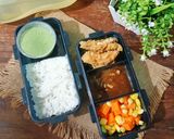 Foto langkah ke 3 dari resep Crispy Chicken Steak with Brown Sauce (Bekal Anak).