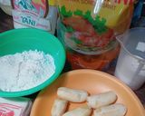 Foto langkah ke 1 dari resep Pangsit Pisang Saus Gula Merah.