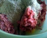 A picture of step 2 of Easy Salisbury Steak.