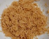 A picture of step 1 of Vermicelli Cheese Kunafa(eid special).