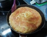 A picture of step 5 of Grandma Obdulia’s Spanish Potato Omelette (Tortilla de Patatas).