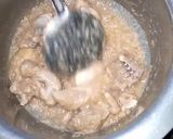 A picture of step 3 of Chicken Changezi Karhai.