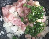 Une image de l'étape 1 de Farce batbout succulente #cuisineorientale.