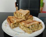 Foto langkah ke 1 dari resep Anabolic Chicken Martabak Telur Oven |High Protein, Low Calorie.