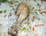 A picture of step 10 of Spicy Chinese Drumstick Rice.