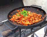 Foto del paso 9 de la receta: Discada de alitas de pollo