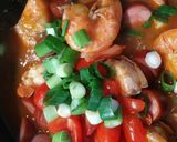 Foto langkah ke 4 dari resep Udang sosis asam manis.