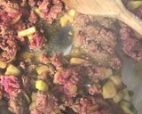 Une image de l'étape 2 de Samoussas viande hachée courgette fromage.