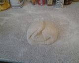 A picture of step 1 of Burger and Wedgies.