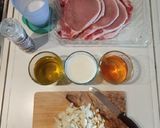 Foto del paso 1 de la receta: Chuletas de lomo a los 3 vasitos