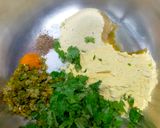 A picture of step 1 of Cornmeal Muthiya.