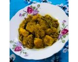 A picture of step 5 of Dhnokar Dalna or Bengali Lentil Cake Curry (No Onion-Garlic).