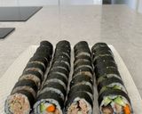 A picture of step 5 of Sushi (Kappa Maki).