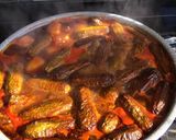 صورة لخطوة 3 من وصفة كوسا و بطاطا محشية (ابلمة)
