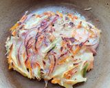 A picture of step 4 of Korean Pancake With Dipping Sauce.
