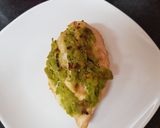 A picture of step 6 of My Guacamole stuffed Chicken Breast 😘.
