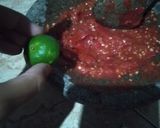 Foto langkah ke 8 dari resep Terong Bakar Sambal Tomat.