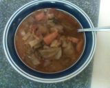 A picture of step 7 of Polish Cabbage Soup (Kapusniak).