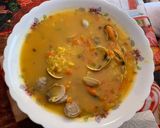 Foto del paso 5 de la receta: Sopa de arroz con almejas