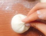 Hình bước làm 4 của món Chicken buns (bánh mì mềm nhân gà đơn giản, nhồi tay)