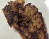 A picture of step 4 of Banana bread with nutella & chocolate.