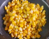 A picture of step 1 of Crispy Corn Pakoda.