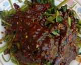 Foto langkah ke 3 dari resep Kangkung Sambal Asam.