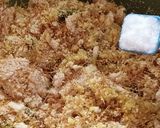 A picture of step 4 of Semolina and Vermicelli idli.