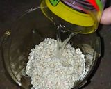 A picture of step 2 of Daal mash (white lentil) ke dahi bare (iftar recipe).