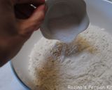 A picture of step 1 of Manti (Persian dumpling).