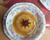 Une image de l'étape 5 de Clémentines rôties au jus d'orange cannelle badiane.