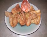 Foto langkah ke 6 dari resep 05. Pangsit Goreng Ayam Udang Mayonaise Yummy.