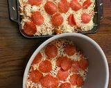 A picture of step 4 of Bubble up pizza.