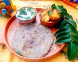 A picture of step 3 of Kuttu ki Roti.
