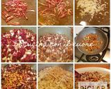 Foto del passaggio 2 della ricetta Fettuccine allo speck con radicchio, speck e noci ♡ ⛄🎁🎄🎅