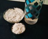 A picture of step 1 of Bajra Pearl millet roti.
