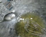 Foto del paso 3 de la receta Lasaña de gelatina de lima con macedonia de frutas