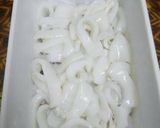 A picture of step 1 of Squid Masala Fry.