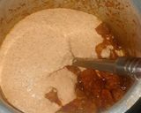 A picture of step 5 of Mutton korma.