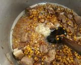 A picture of step 2 of Chana daal gosht.