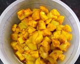 A picture of step 1 of Lauki Posto Bottle gourd with Poppy seeds Paste.