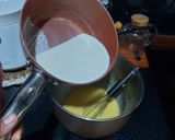 Foto langkah ke 2 dari resep Mille Crepes Red Valvet.